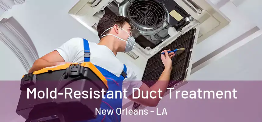  Mold-Resistant Duct Treatment New Orleans - LA